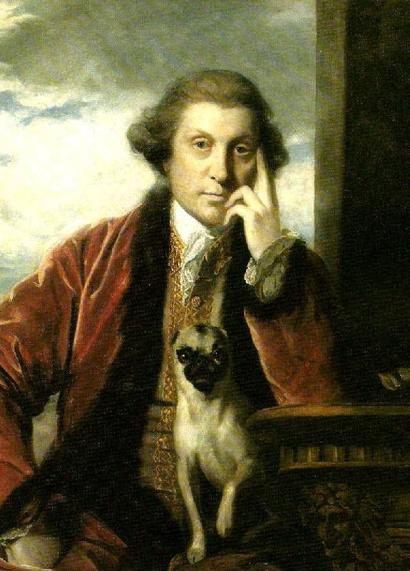 Sir Joshua Reynolds george selwyn France oil painting art